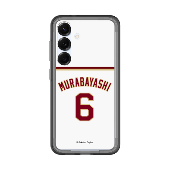 スリムプロテクションプレミアムケース［ 楽天イーグルス - #6 Murabayashi - ホーム ］