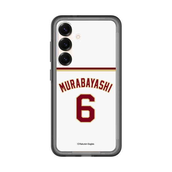 スリムプロテクションプレミアムケース［ 楽天イーグルス - #6 Murabayashi - ホーム ］