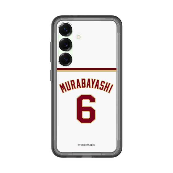 スリムプロテクションプレミアムケース［ 楽天イーグルス - #6 Murabayashi - ホーム ］