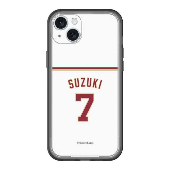 スリムプロテクションプレミアムケース［ 楽天イーグルス - #7 Suzuki - ホーム ］