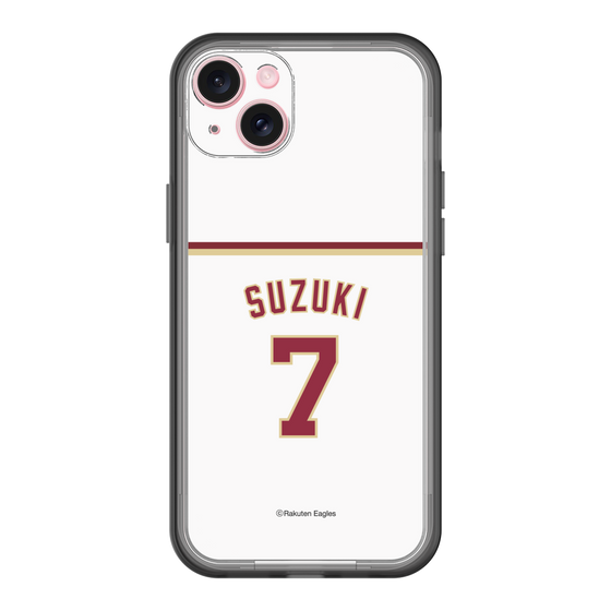 スリムプロテクションプレミアムケース［ 楽天イーグルス - #7 Suzuki - ホーム ］