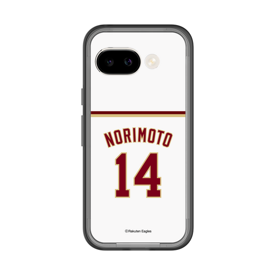 スリムプロテクションプレミアムケース［ 楽天イーグルス - #14 Norimoto - ホーム ］