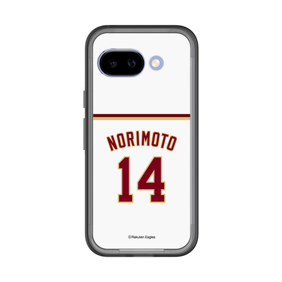 スリムプロテクションプレミアムケース［ 楽天イーグルス - #14 Norimoto - ホーム ］