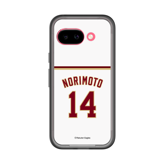 スリムプロテクションプレミアムケース［ 楽天イーグルス - #14 Norimoto - ホーム ］
