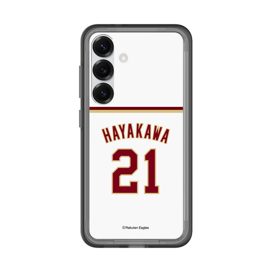 スリムプロテクションプレミアムケース［ 楽天イーグルス - #21 Hayakawa - ホーム ］