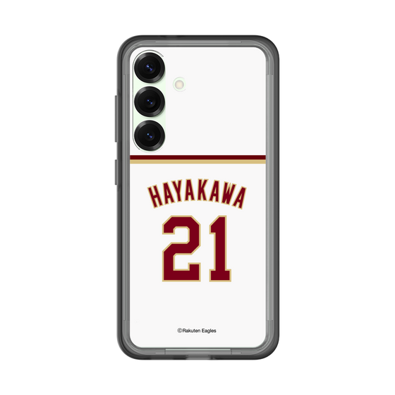 スリムプロテクションプレミアムケース［ 楽天イーグルス - #21 Hayakawa - ホーム ］