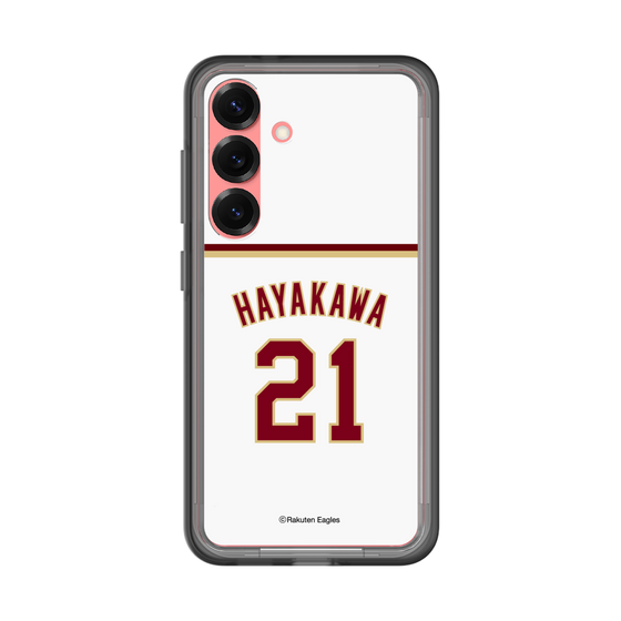 スリムプロテクションプレミアムケース［ 楽天イーグルス - #21 Hayakawa - ホーム ］