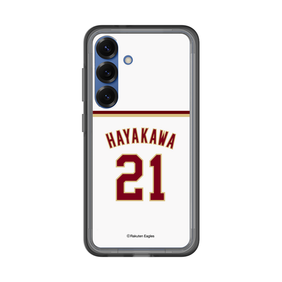 スリムプロテクションプレミアムケース［ 楽天イーグルス - #21 Hayakawa - ホーム ］