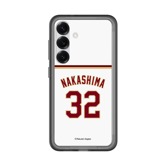 スリムプロテクションプレミアムケース［ 楽天イーグルス - #32 Nakashima - ホーム ］