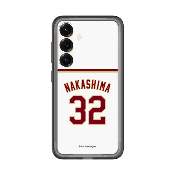 スリムプロテクションプレミアムケース［ 楽天イーグルス - #32 Nakashima - ホーム ］