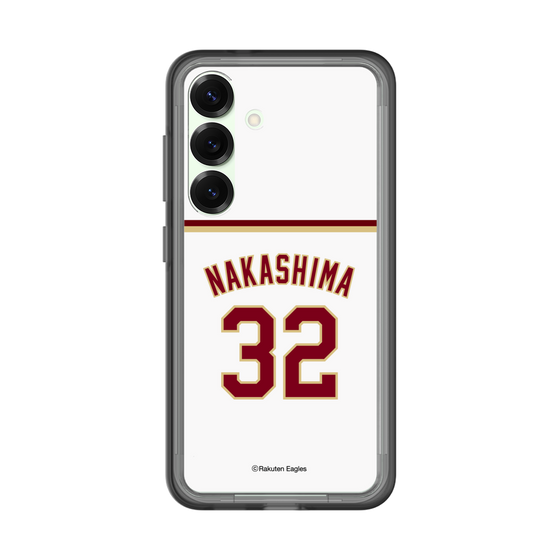 スリムプロテクションプレミアムケース［ 楽天イーグルス - #32 Nakashima - ホーム ］
