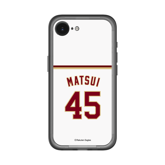 スリムプロテクションプレミアムケース［ 楽天イーグルス - #45 Matsui - ホーム ］
