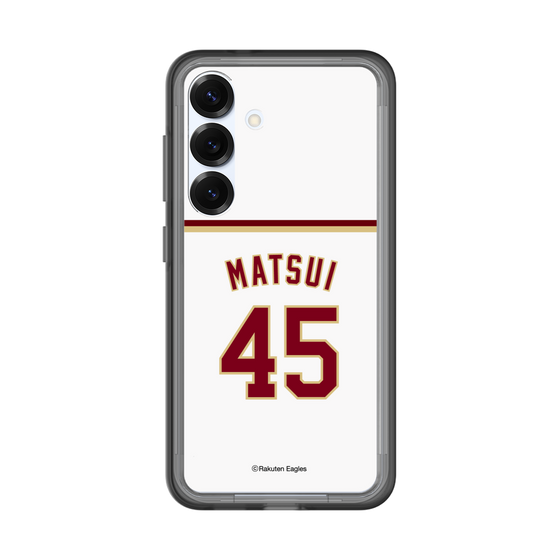 スリムプロテクションプレミアムケース［ 楽天イーグルス - #45 Matsui - ホーム ］