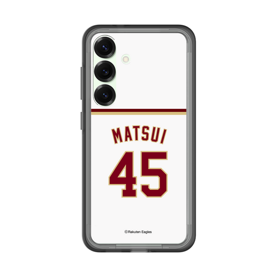スリムプロテクションプレミアムケース［ 楽天イーグルス - #45 Matsui - ホーム ］