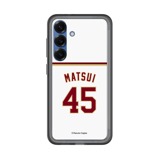 スリムプロテクションプレミアムケース［ 楽天イーグルス - #45 Matsui - ホーム ］