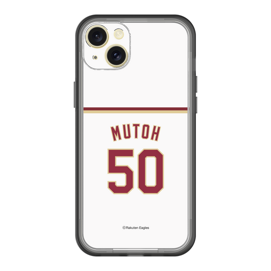 スリムプロテクションプレミアムケース［ 楽天イーグルス - #50 Mutoh - ホーム ］