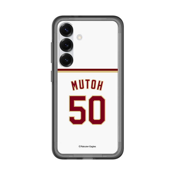スリムプロテクションプレミアムケース［ 楽天イーグルス - #50 Mutoh - ホーム ］
