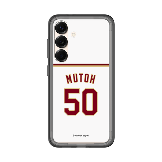スリムプロテクションプレミアムケース［ 楽天イーグルス - #50 Mutoh - ホーム ］