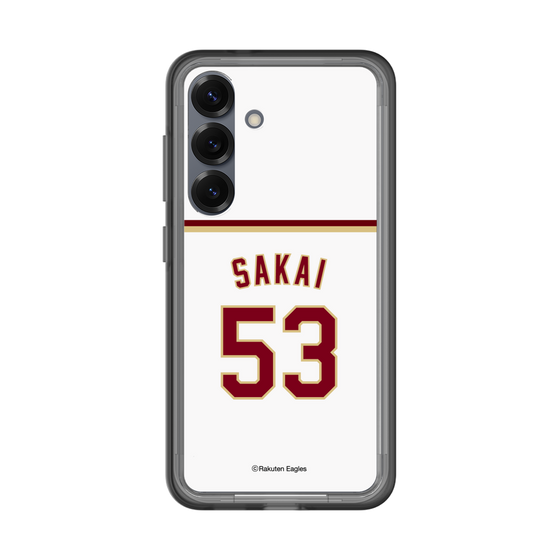 スリムプロテクションプレミアムケース［ 楽天イーグルス - #53 Sakai - ホーム ］