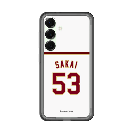 スリムプロテクションプレミアムケース［ 楽天イーグルス - #53 Sakai - ホーム ］