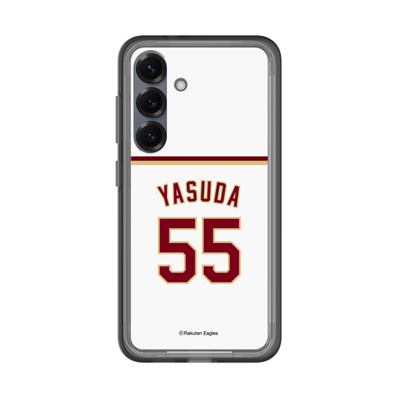 スリムプロテクションプレミアムケース［ 楽天イーグルス - #55 Yasuda - ホーム ］