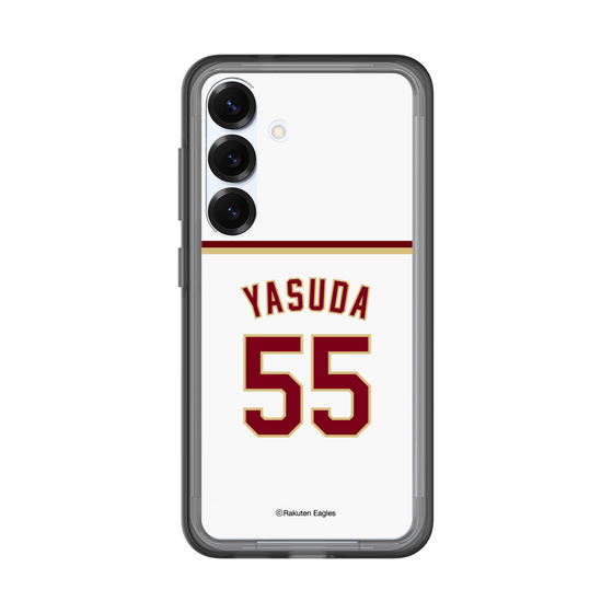 スリムプロテクションプレミアムケース［ 楽天イーグルス - #55 Yasuda - ホーム ］