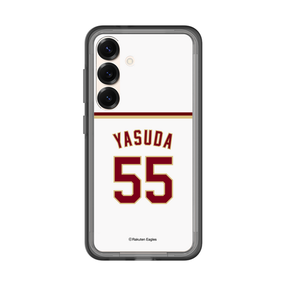 スリムプロテクションプレミアムケース［ 楽天イーグルス - #55 Yasuda - ホーム ］