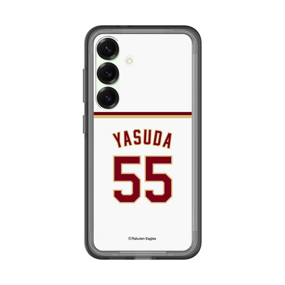 スリムプロテクションプレミアムケース［ 楽天イーグルス - #55 Yasuda - ホーム ］