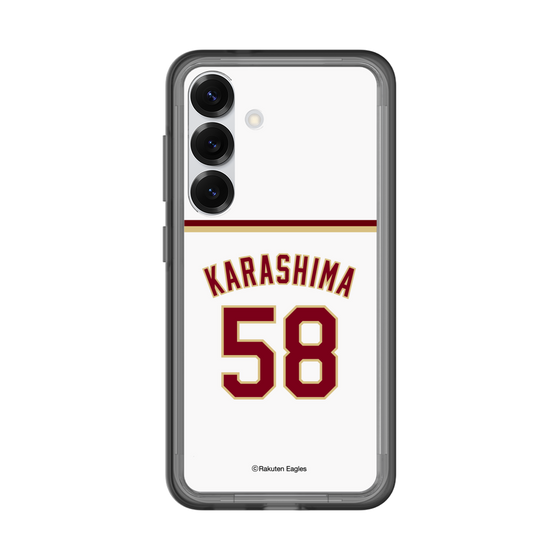 スリムプロテクションプレミアムケース［ 楽天イーグルス - #58 Karashima - ホーム ］