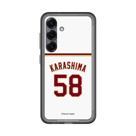 スリムプロテクションプレミアムケース［ 楽天イーグルス - #58 Karashima - ホーム ］