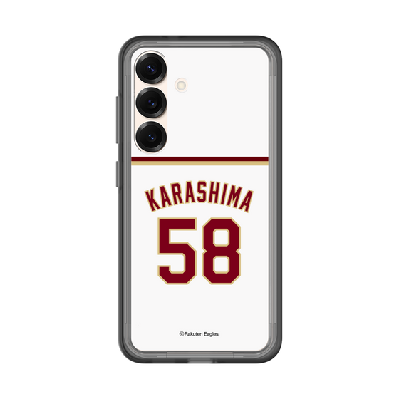 スリムプロテクションプレミアムケース［ 楽天イーグルス - #58 Karashima - ホーム ］
