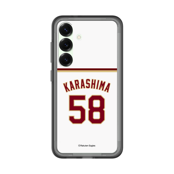 スリムプロテクションプレミアムケース［ 楽天イーグルス - #58 Karashima - ホーム ］