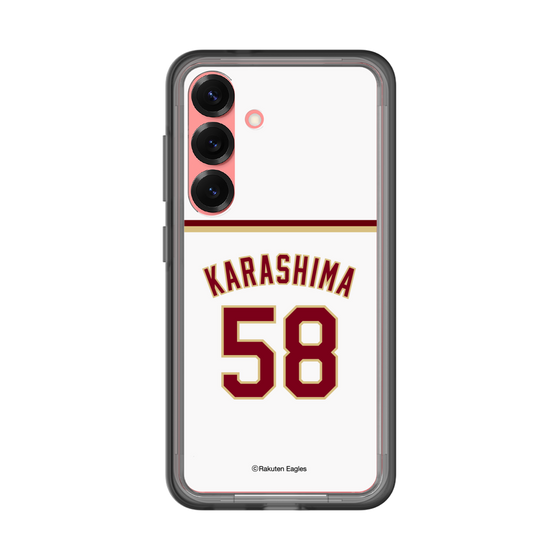 スリムプロテクションプレミアムケース［ 楽天イーグルス - #58 Karashima - ホーム ］