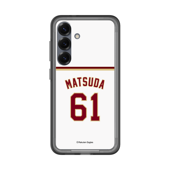 スリムプロテクションプレミアムケース［ 楽天イーグルス - #61 Matsuda - ホーム ］