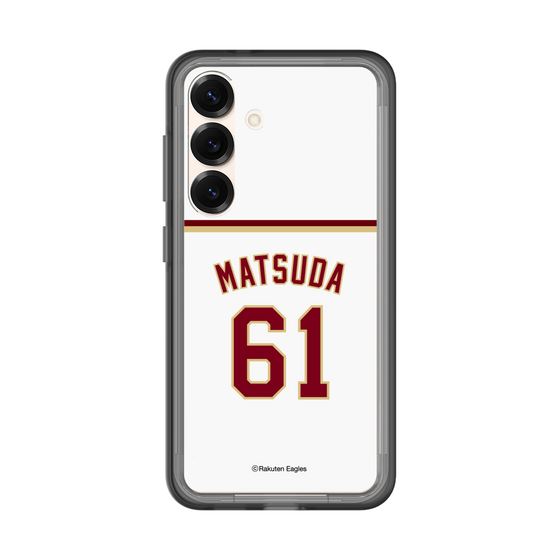 スリムプロテクションプレミアムケース［ 楽天イーグルス - #61 Matsuda - ホーム ］
