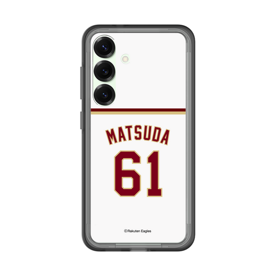 スリムプロテクションプレミアムケース［ 楽天イーグルス - #61 Matsuda - ホーム ］