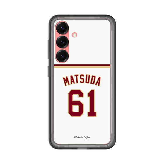 スリムプロテクションプレミアムケース［ 楽天イーグルス - #61 Matsuda - ホーム ］