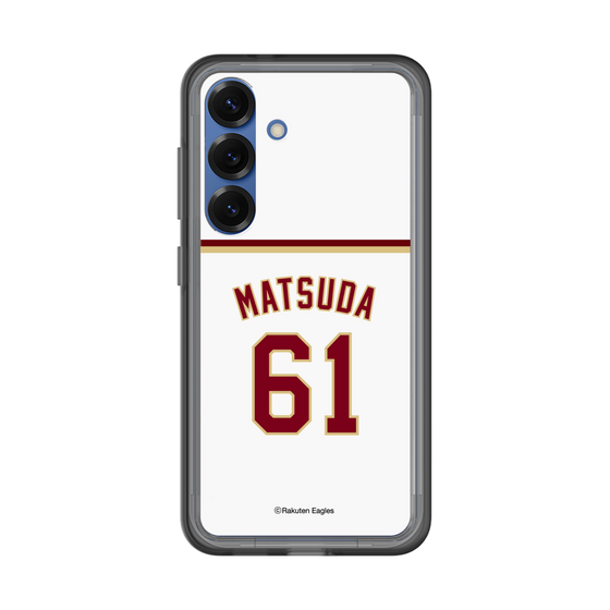 スリムプロテクションプレミアムケース［ 楽天イーグルス - #61 Matsuda - ホーム ］