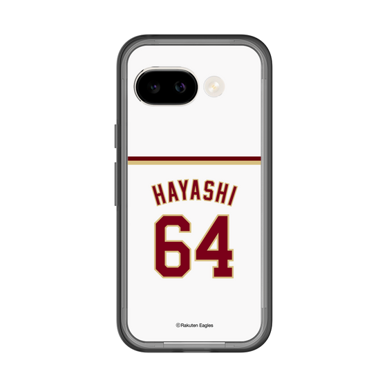 スリムプロテクションプレミアムケース［ 楽天イーグルス - #64 Hayashi - ホーム ］