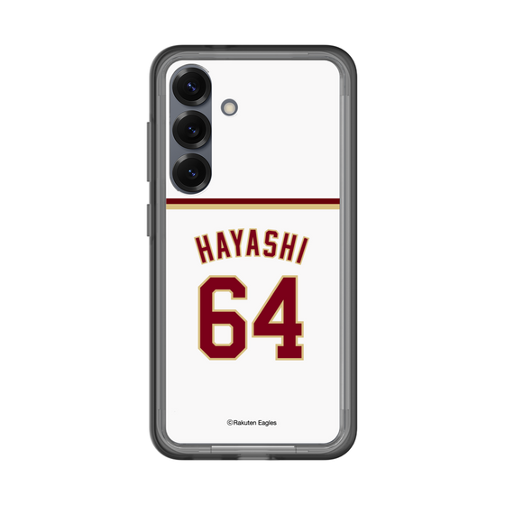 スリムプロテクションプレミアムケース［ 楽天イーグルス - #64 Hayashi - ホーム ］