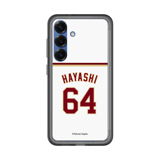 スリムプロテクションプレミアムケース［ 楽天イーグルス - #64 Hayashi - ホーム ］