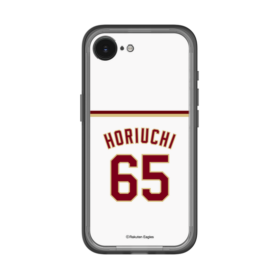 スリムプロテクションプレミアムケース［ 楽天イーグルス - #65 Horiuchi - ホーム ］