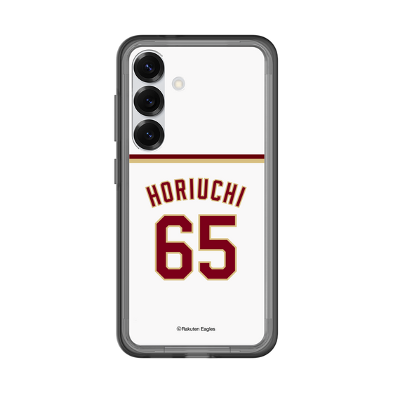 スリムプロテクションプレミアムケース［ 楽天イーグルス - #65 Horiuchi - ホーム ］