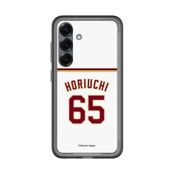 スリムプロテクションプレミアムケース［ 楽天イーグルス - #65 Horiuchi - ホーム ］