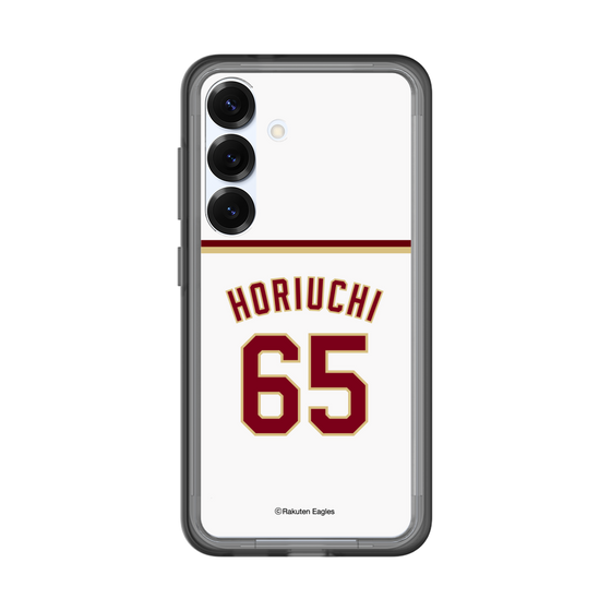 スリムプロテクションプレミアムケース［ 楽天イーグルス - #65 Horiuchi - ホーム ］