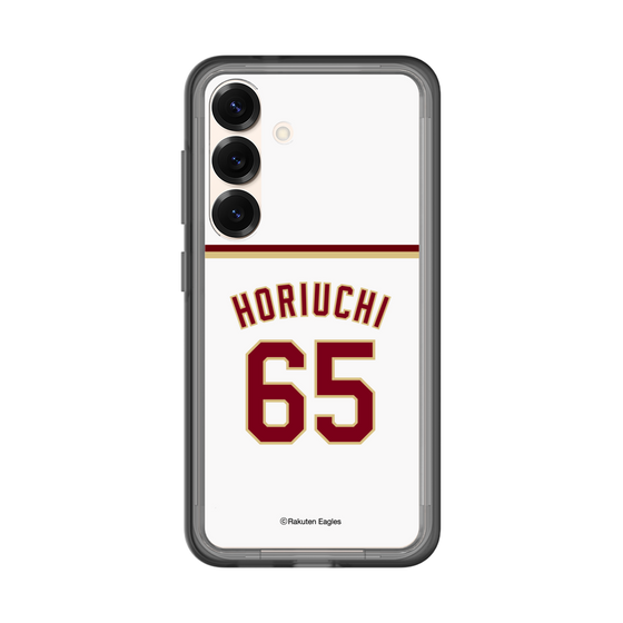 スリムプロテクションプレミアムケース［ 楽天イーグルス - #65 Horiuchi - ホーム ］