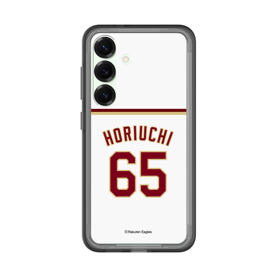 スリムプロテクションプレミアムケース［ 楽天イーグルス - #65 Horiuchi - ホーム ］