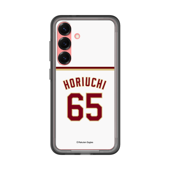 スリムプロテクションプレミアムケース［ 楽天イーグルス - #65 Horiuchi - ホーム ］