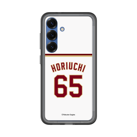 スリムプロテクションプレミアムケース［ 楽天イーグルス - #65 Horiuchi - ホーム ］