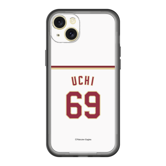 スリムプロテクションプレミアムケース［ 楽天イーグルス - #69 Uchi - ホーム ］